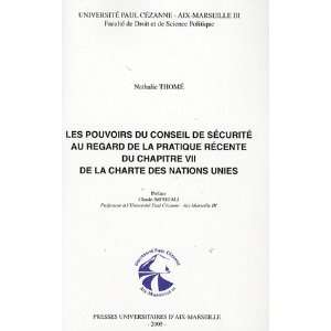   de la charte des Nations Unies (9782731405033) Nathalie Thome Books