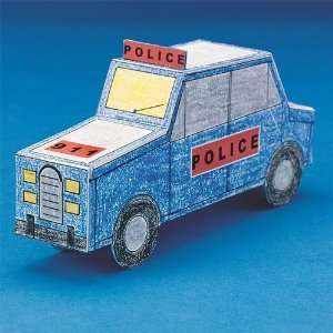  Police Car Community Vehicle (Pack of 6): Toys & Games
