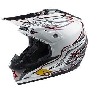  Troy Lee Designs SE2 Thunderbird Helmet   Large/White 