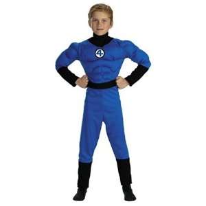  Fantastic Four Mr. Fantastic Muscle Child Costume Size 4 