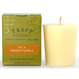   Orange Vanilla (No. 4) 2 oz. Votive by Trapp Candles