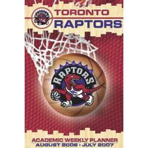  Toronto Raptors 5x8 Academic Weekly Assignment Planner 