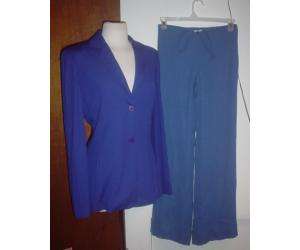 Armani Collezioni royal purple blazer pants suit set 6  