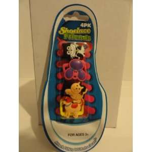  Shoelace Friends 4 Pack   Attach Fun to Your Shoelaces 