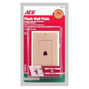  3 each: Ace Decor Style Flush Wall Jack Wall Plate (36315 