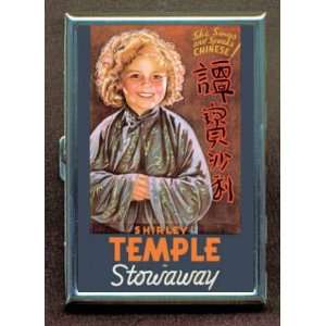  SHIRLEY TEMPLE STOWAWAY POSTER ID Holder, Cigarette Case 