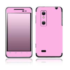  LG Optimus 3D / Thrill 4G Decal Skin Sticker   Simply Pink 