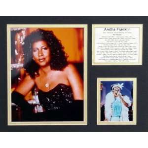 Aretha Franklin Picture Plaque Framed