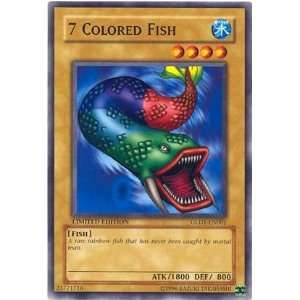  7 Colored Fish Yugioh GX Common GLD1 EN001 Toys & Games