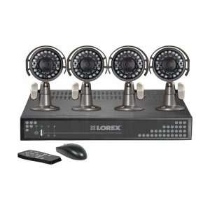 DVR System with 4 Color Weather Proof Night Visio