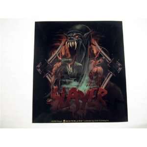  Slayer Monster Logo Band Decal 4.5 