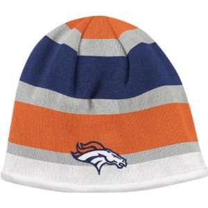  Denver Broncos Cuffless Fleece Hat: Sports & Outdoors