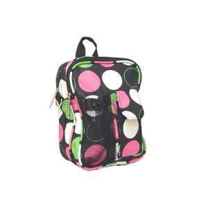    Polka Dots Insulated Cooler Lunch/Cosmetic Day Bag 