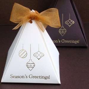  Personalized Pyramid Party Favor Box Health & Personal 