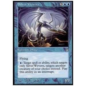  Magic the Gathering   Silver Wyvern   Stronghold Toys 