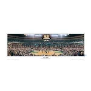  Tip Off Boston 2002 vs. 76ers 9.5x27 Panoramic Photo 