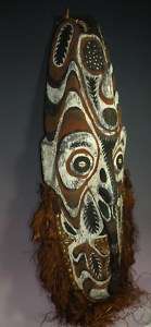 LG Old Mask Papua New Guinea SEPIK RIVER Oceanic Tribal  