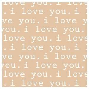  Imagination   I Love You Stretched Wall Art Size 18 x 