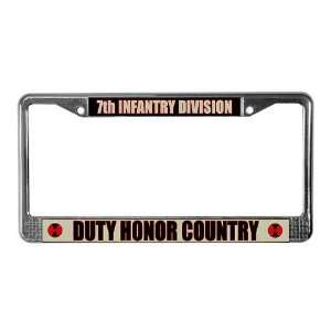  Military License Plate Frame by  Sports 