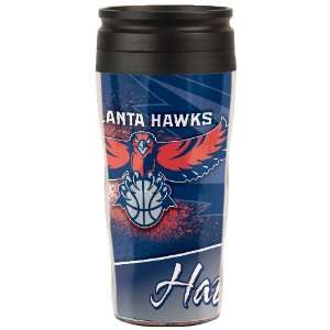  NBA Atlanta Hawks 16 Ounce Travel Mug: Sports & Outdoors