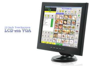 12 Inch Touchscreen LCD Monitor for Gaming and POS (VGA) 12 