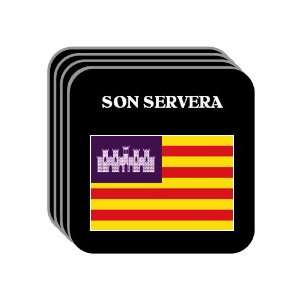  Balearic Islands   SON SERVERA Set of 4 Mini Mousepad 