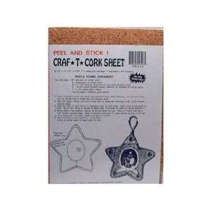  Hearts & Crafts Cork Peel & Stick Sheet 8 1/2x 11 1/2x 1 