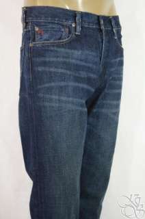POLO RALPH LAUREN JEANS Classic 867 Mens Medium Blue Denim Pants New 