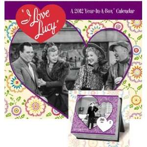  I Love Lucy 2012 Desk Calendar