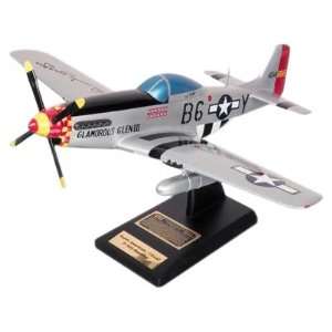  ES/P 51D Mustang Yeager Wood Model Airplane Toys & Games