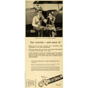   Peppermint Hard Candy Mint Lunch   Original Print Ad