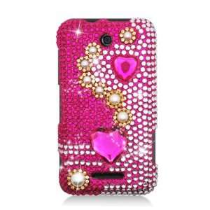   X500 Score [Cricket] (Pink Heart & Pearls) Cell Phones & Accessories