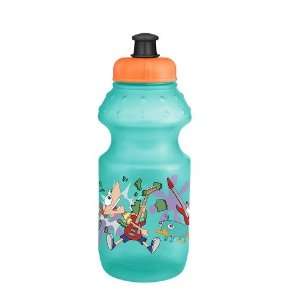  Phineas and Ferb 15 oz. Pull Top Sport Bottle Green Toys 