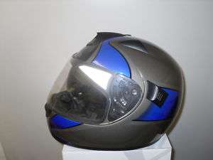 Schuberth S1 Motorcycle Helmet Blue/Grey (62 63)  