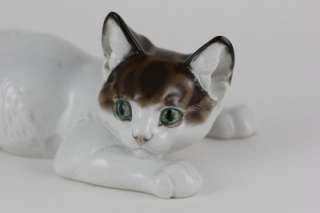   ROSENTHAL Fine German Porcelain CRAWLING CAT Figurine by Karner  