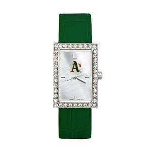   Ladies MLB Starlette Watch (Leather Band): Sports & Outdoors