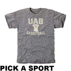    UAB Blazers Legacy Tri Blend T Shirt   Ash