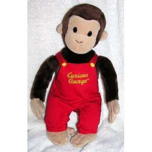  Curious George in Red Overalls 12 Plush Doll Toys 