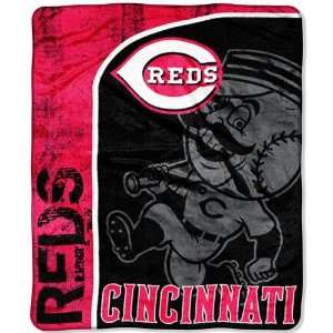  Cincinnati Reds MLB Micro Raschel Blanket (50x60): Home 