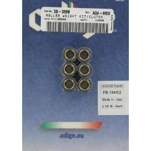  Adige Racing Parts HRS Scooter Roller Weight Kit   6.5 