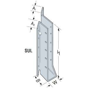   11 Face Mount I Joist & SCL Hanger Skewed 45° Left