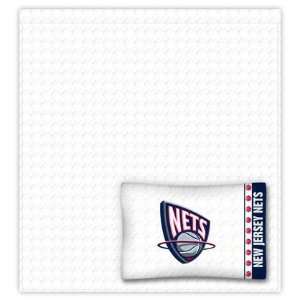  New Jersey Nets Pillowcase   Standard: Sports & Outdoors