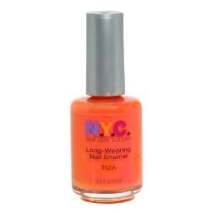   Long Wearing Nail Polish Times Square Tangerine (Pack of 3) Beauty