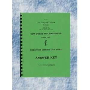  Through Christ our Lord   Answer Key