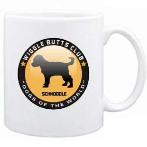    New  Schnoodle   Wiggle Butts Club  Mug Dog