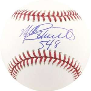 Mike Schmidt Autographed Baseball  Details: 548 Inscription:  