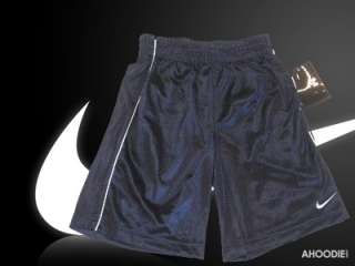 New Little Boys Nike Silk Shorts Size 4 7X Navy Blue  