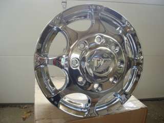 VISION DUALLY CHROME WHEELS FORD CHEVY DODGE 16  