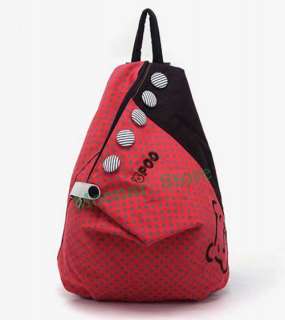 Girls Canvas Backpack Rucksack Shoulder Bag Cute Shopp  