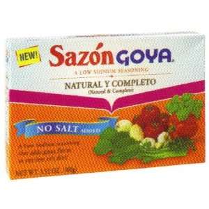 Goya Sazon Natural And Complete 3.52 oz:  Grocery & Gourmet 